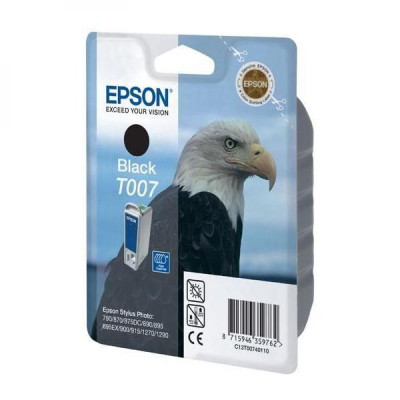 Epson T007401 (C13T007401), originální inkoust, černý, 540 stran (16 ml)