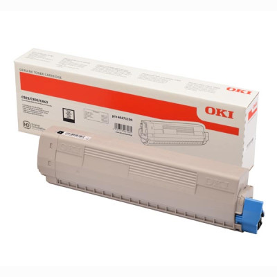 Oki C823 (46471104), originální toner, černý, 7000 stran