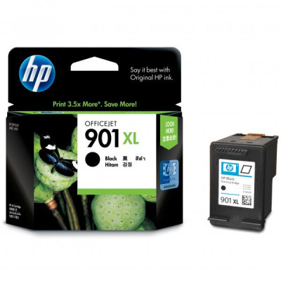 HP CC654AE (901XL), originální inkoust, černý, 14 ml