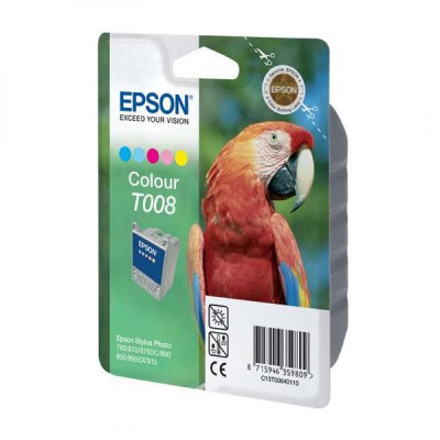 Epson T008401 (C13T008401), originální inkoust, barevný, 220 stran (46 ml)