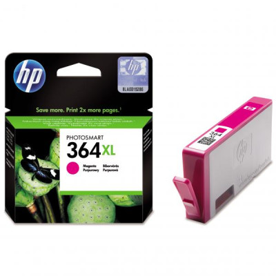 HP CB324EE (364XL), originální inkoust, purpurový, 750 stran (6 ml)