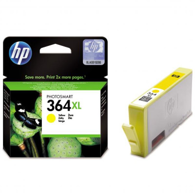 HP CB325EE (364XL), originální inkoust, žlutý, 6 ml