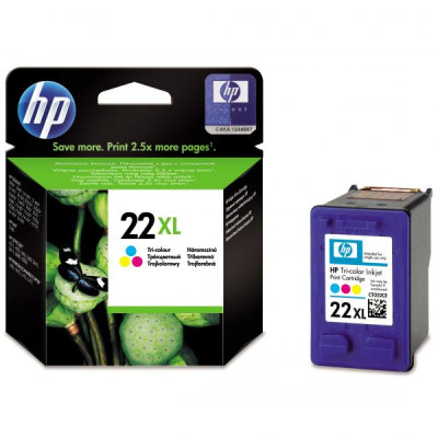 HP C9352CE (22XL), originální inkoust, barevný, 11 ml