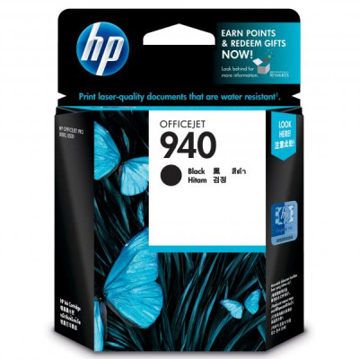 HP C4902AE (940), originální inkoust, černý, 22 ml