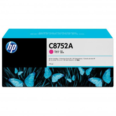 HP C8752A, originální inkoust, purpurový, 775 ml