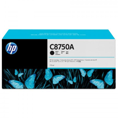 HP C8750A, originální inkoust, černý, 775 ml