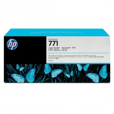 HP CE043A (771), originální inkoust, photo černý, 775 ml