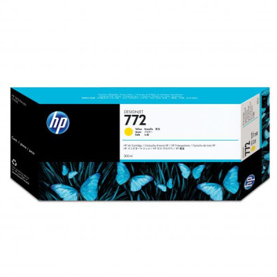 HP CN630A (772), originální inkoust, žlutý, 300 ml