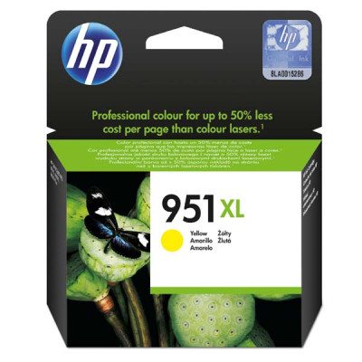 HP CN048AE (951XL), originální inkoust, žlutý, 17 ml