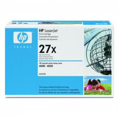 HP C4127X (27X), originální toner, černý, 10000 stran