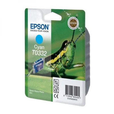 Epson T0332 (C13T033240), originální inkoust, azurový, 440 stran (17 ml)