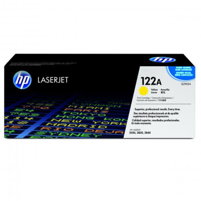 HP Q3962A (122A), originální toner, žlutý, 4000 stran