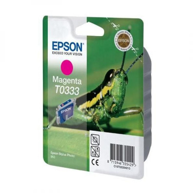 Epson T0333 (C13T033340), originální inkoust, purpurový, 440 stran (17 ml)