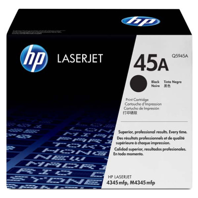 HP Q5945A (45A), originální toner, černý, 18000 stran