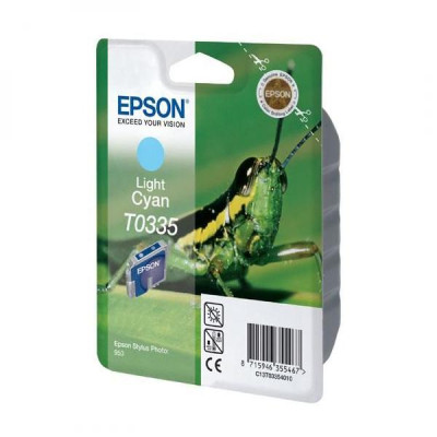 Epson T0335 (C13T033540), originální inkoust, světle azurový, 440 stran (17 ml)