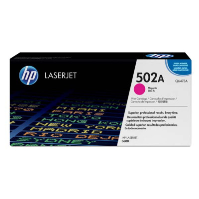 HP Q6473A (502A), originální toner, purpurový, 4000 stran