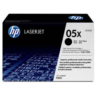 HP CE505X (05X), originální toner, černý, 6500 stran