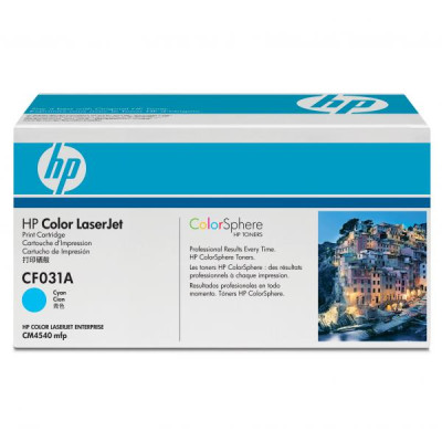 HP CF031A (646A), originální toner, azurový, 12500 stran