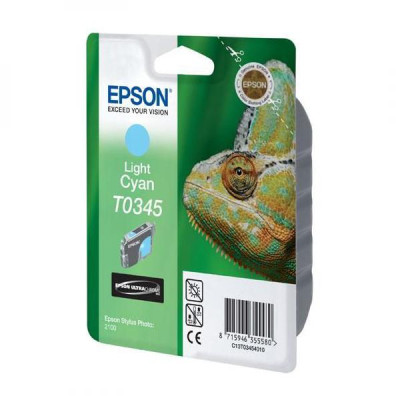 Epson T0345 (C13T034540), originální inkoust, světle azurový, 440 stran (17 ml)