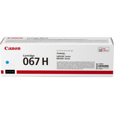 Canon 067HC (5105C002), originální toner, azurový, 2350 stran