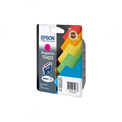 Epson T0423 (C13T042340), originální inkoust, purpurový, 420 stran (16 ml)