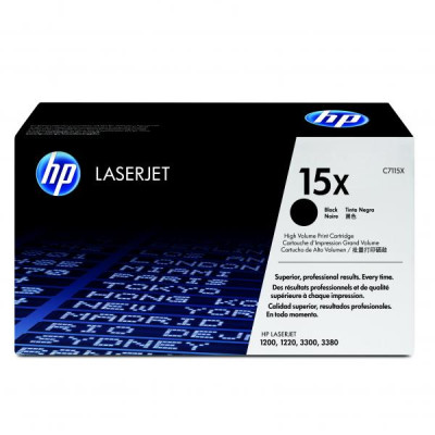 HP C7115X (15X), originální toner, černý, 3500 stran