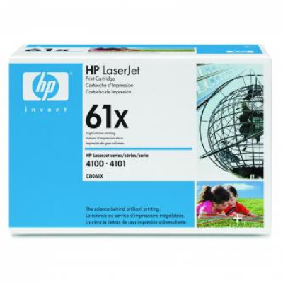 HP C8061X (61X), originální toner, černý, 10000 stran