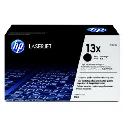 HP Q2613X (13X), originální toner, černý, 4000 stran