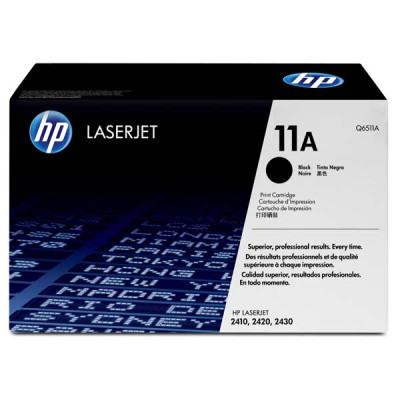 HP Q6511A (11A), originální toner, černý, 6000 stran