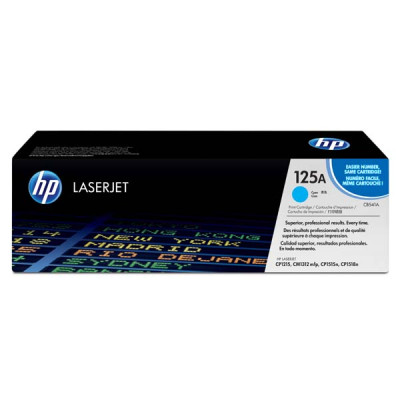 HP CB541A (125A), originální toner, azurový, 1400 stran