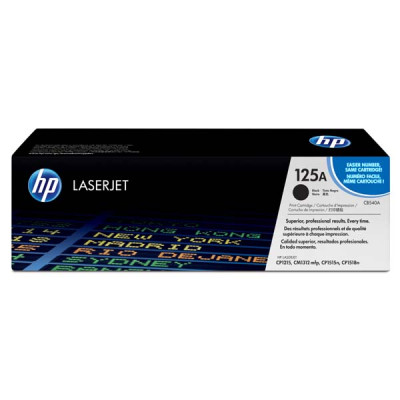 HP CB540A (125A), originální toner, černý, 2200 stran