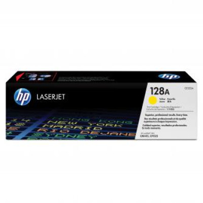 HP CE322A (128A), originální toner, žlutý, 1300 stran