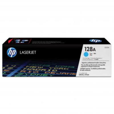 HP CE321A (128A), originální toner, azurový, 1300 stran