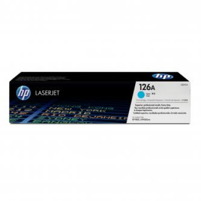 HP CE311A (126A), originální toner, azurový, 1000 stran