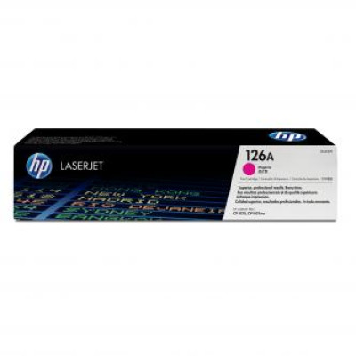 HP CE313A (126A), originální toner, purpurový, 1000 stran