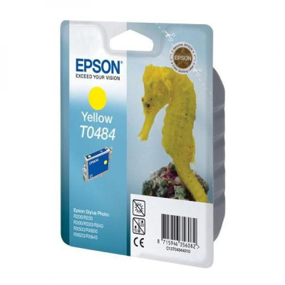 Epson T0484 (C13T048440), originální inkoust, žlutý, 430 stran (13 ml)