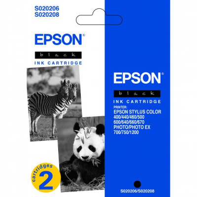 Epson T050142 (C13T050142), originální inkoust, černý, 2 × 15 ml, 2-pack