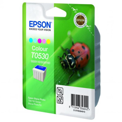 Epson T0530 (C13T053040), originální inkoust, CMY/LC/LM, 4 × 9 + 12, 5-pack