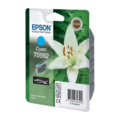 Epson T0592 (C13T059240), originální inkoust, azurový, 13 ml