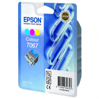 Epson T0670 (C13T067040), originální inkoust, barevný, 220 stran (25 ml)