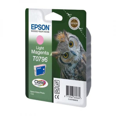 Epson T0796 (C13T079640), originální inkoust, světle purpurový, 11,1 ml