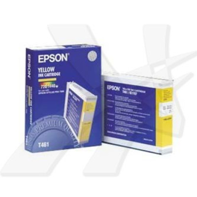 Epson T461 (C13T461011), originální inkoust, žlutý, 110 ml