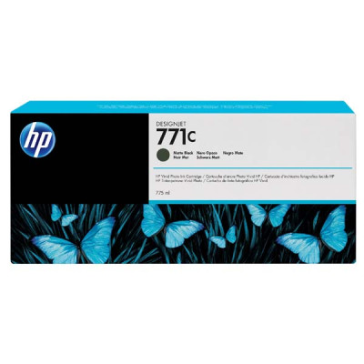 HP B6Y07A (771C), originální inkoust, matně černý, 775 ml