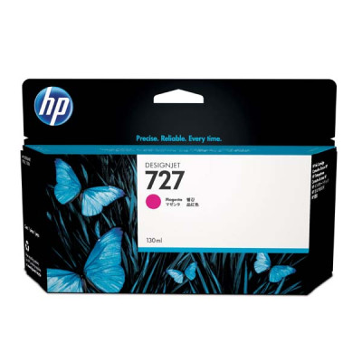 HP B3P20A (727), originální inkoust, purpurový, 130 ml