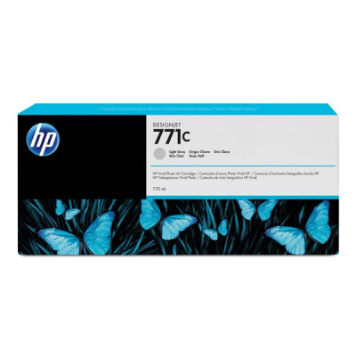 HP B6Y14A (771C), originální inkoust, světle šedý, 775 ml