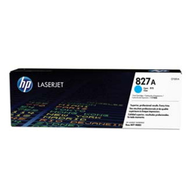 HP CF301A (827A), originální toner, azurový, 32000 stran