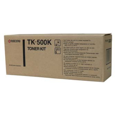 Kyocera TK-500K, originální toner, černý, 8000 stran