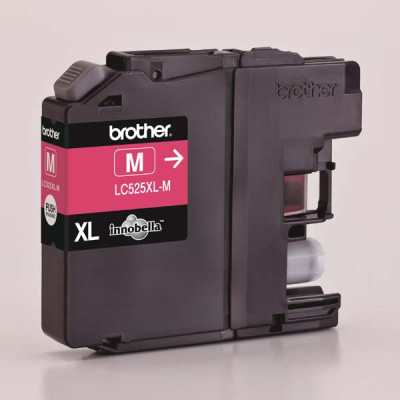 Brother LC-525XLM, originální inkoust, purpurový, 1300 stran