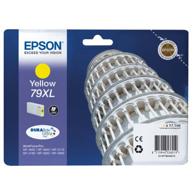 Epson T7904XL (C13T79044010), originální inkoust, žlutý, 2000 stran (17 ml)