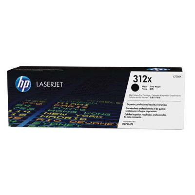 HP CF380X (312X), originální toner, černý, 4400 stran